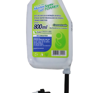 MASTER FOAMER SEPTIC GEL  800ml ALCOOL 70,0% ESPUMA