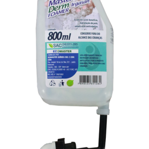 MASTER FOAMER DERM IRGASAN  800ml SABONETE ESPUMA ANTI SEPTICO