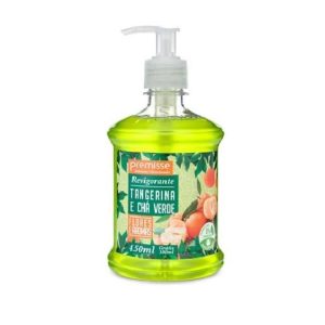 Sabonete Liquido Tangerina e Chá Verde Glicerinado Premisse 450ml