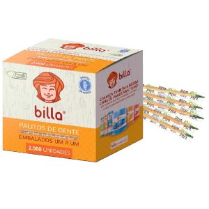 Palito 2 Pontas Sachê C/2000 Billa