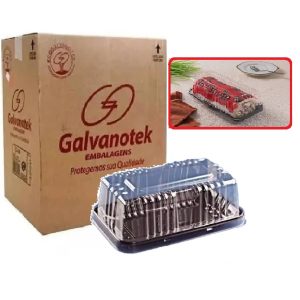Embalagem Cristal Mini Torta 300g C/150