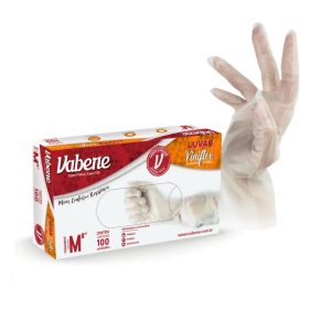 Luva Viniflex "P" Transp. Vabene  C/100
