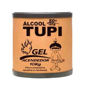 Alcool Gel para Queima 80,0° INPM Tupi 10kg