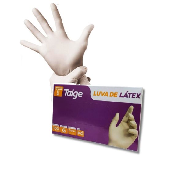 Luva Latex "G" com Pó Talge C/100