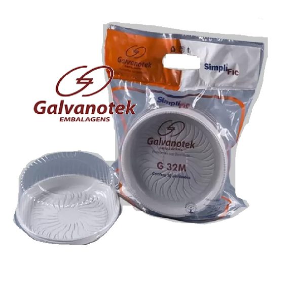 Embalagem Cristal Redonda  C/10