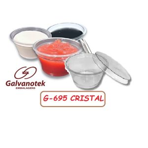Pote Cristal para Molho 30ml  C/700