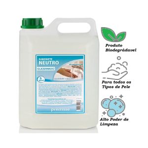 Sabonete Liquido Neutro Glicerinado PremisseE 5L