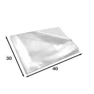 Saco Plastico PP Virgem 30 X 40 X 0,08cm C/1Kg.