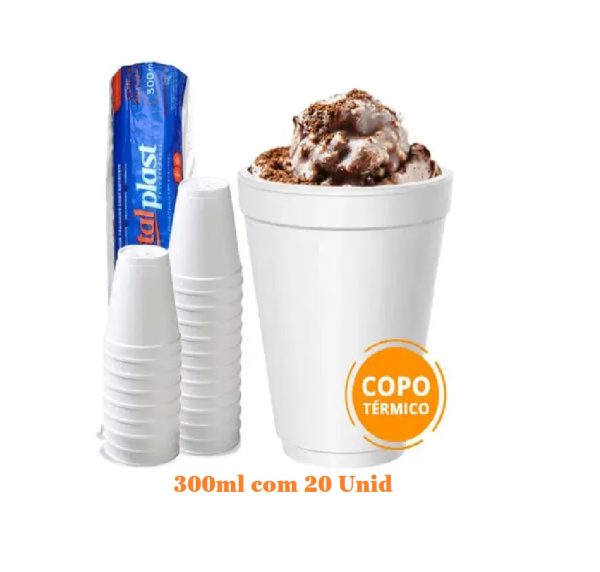 Copo Termico Totalplast 300ml C/20