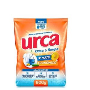 Lava Roupas em Po Urca 800g