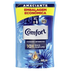 Amaciante de Roupas Concentrado Comfort 900ml Cuidado.