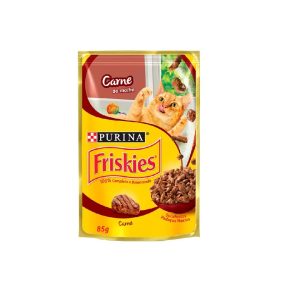 Alimento P/Gatos Friskies Sache 85g Carne.