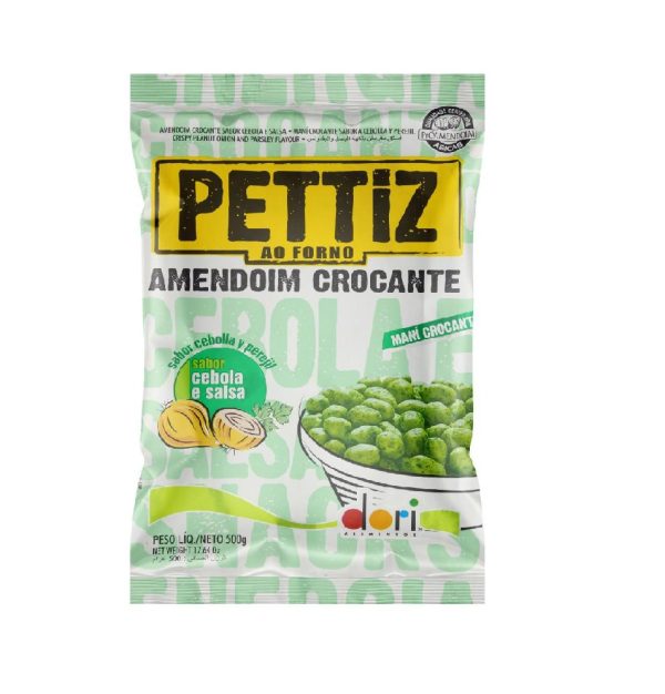 Amendoim Japones Pettiz 120g Cebola e Salsa.