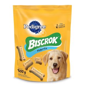 Alimento P/Cão Bisc. Pedigree Biscrok 300g Filhote
