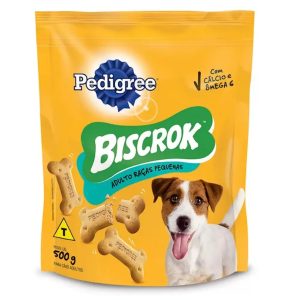 Alimento P/Cão Bisc. Pedigree Biscrok 300g Adulto Mini