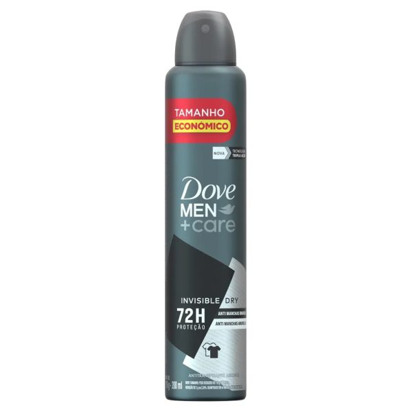 Desodorante AerDove Men Invisible 200ml.