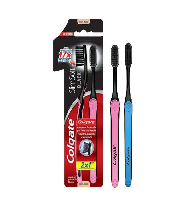 Escova Dental Slim Colgate C/2.