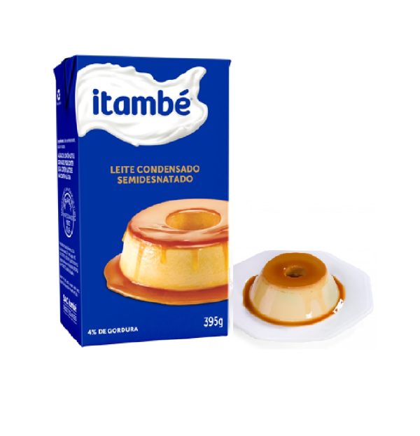Leite Condensado Itambé 395gr Semidesnatado.