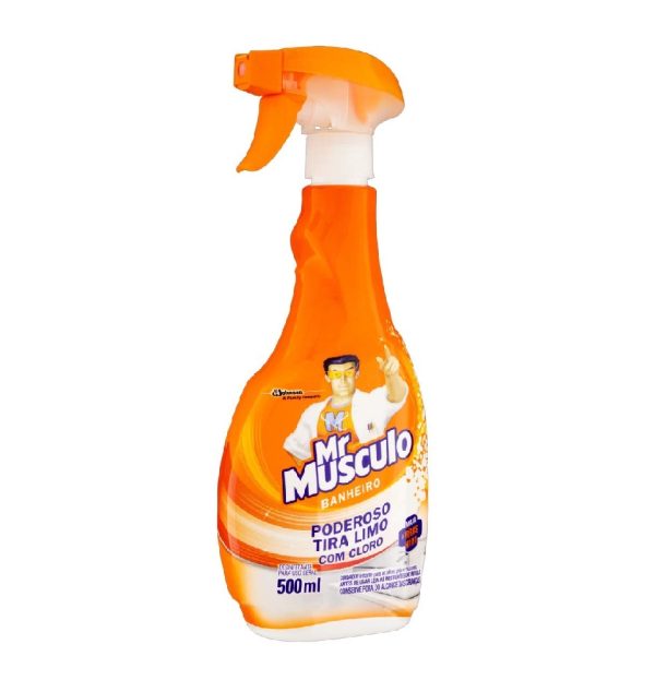 Limpa Banheiro MR.Musculo Pulv. 500ml Tira Limo.