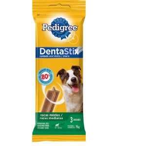 Alimento P/Cão Petisco Pedigree Dentastix C/3 77gr
