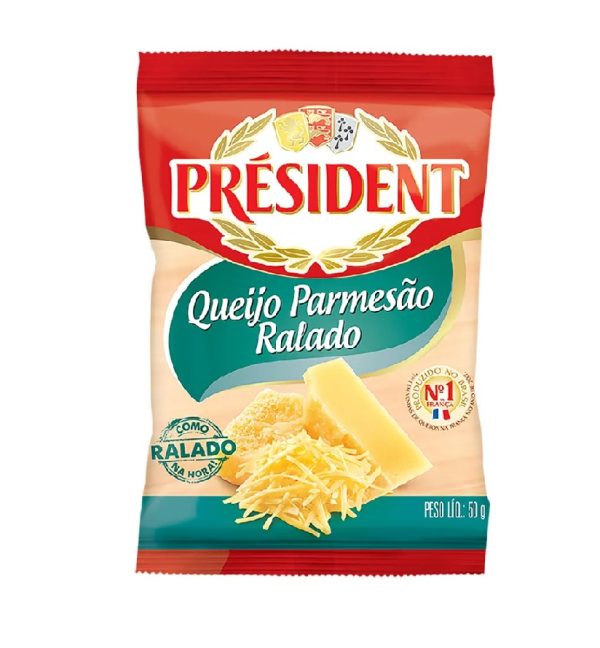 Queijo Parmesão Ralado President 50g.