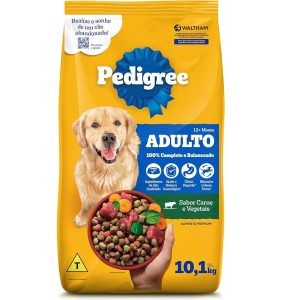 Alimento P/Cão Ração Pedigree DRY Carne/Vegetais 900gr Adulto