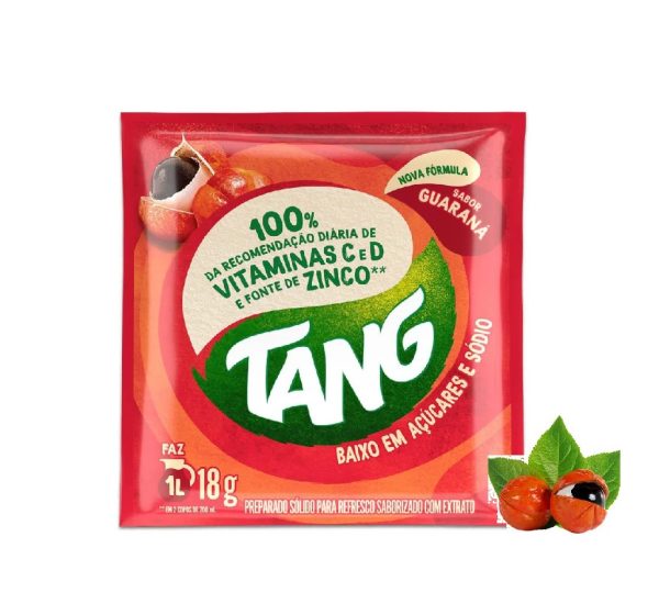 Refresco em Pó Tang 18gr Guarana.