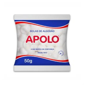Algodão em Bolas Apolo 50g.