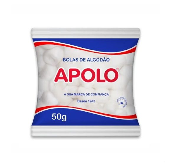 Algodão em Bolas Apolo 50g.