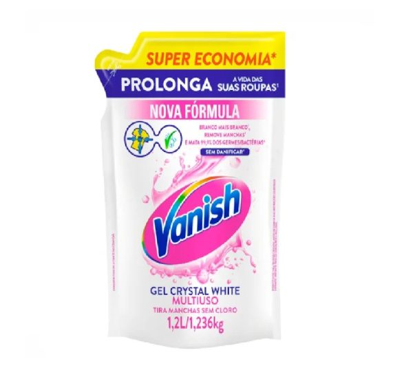 Alvejante em Gel Vanish Sashê 1,2L White.