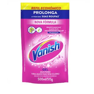 Alvejante em Gel Vanish Sachê 500ml Pink.