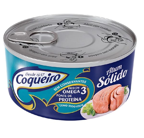 Atum Sol Coqueiro 170g Óleo.