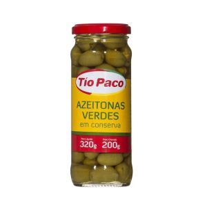 Azeitona Verde Tio Paco 200g.