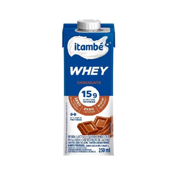Bebida Lactea Itambé 250ml Chocolate.