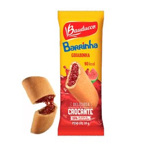 Biscoito Goiabinha Bauducco Maxi 30g.