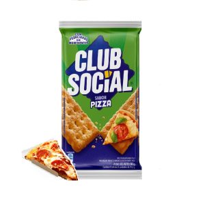 Biscoito Club Social 141g Pizza.