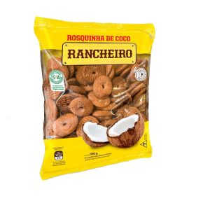 Biscoito Rosquinha Rancheiro 500g Coco.