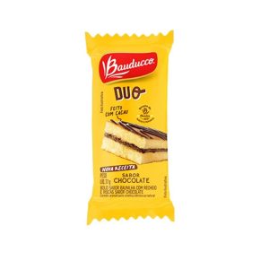 Bolinho Bauducco 27g Duo Chocolate.