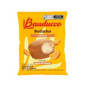 Bolinho Bauducco 40g Laranja.