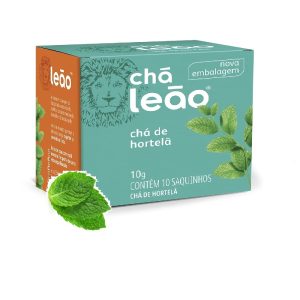 Chá Leão 10g Hortelã.
