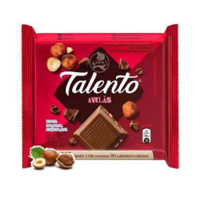 Chocolate Garoto Talento 85g Avelã.
