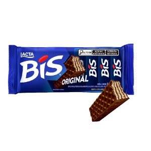 Chocolate Lacta 100,8g Bis Leite C/16.