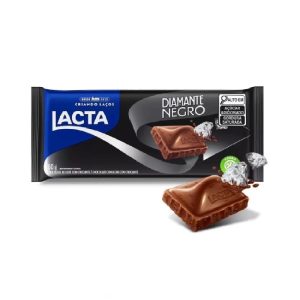 Chocolate Lacta TAB 80g Diamante Negro.