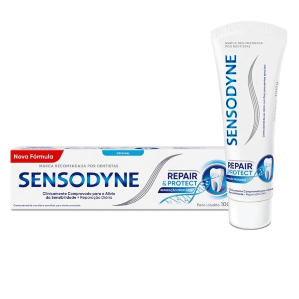 Creme Dental Sensodyne Reparo Original 100g.