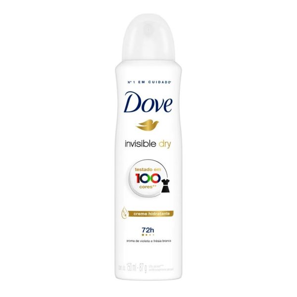 Desodorante Aer Dove Fem. Invisible 150ml.