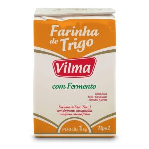 Farinha de Trigo C/Fermento Vilma 1kg.
