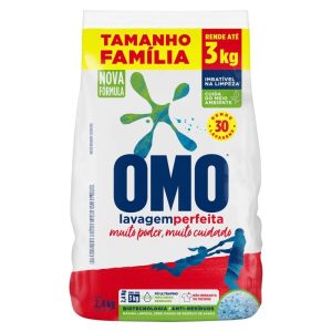 Lava Roupas em Pó Omo Sachê 2,4Kg L. Perf.