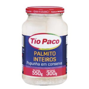Palmito Tio Paco 300g Pupunha.