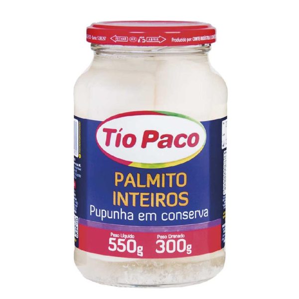 Palmito Tio Paco 300g Pupunha.