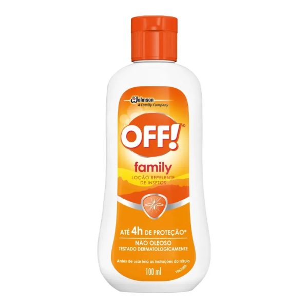 Repelente Loção OFF SCJ 100ml Family.